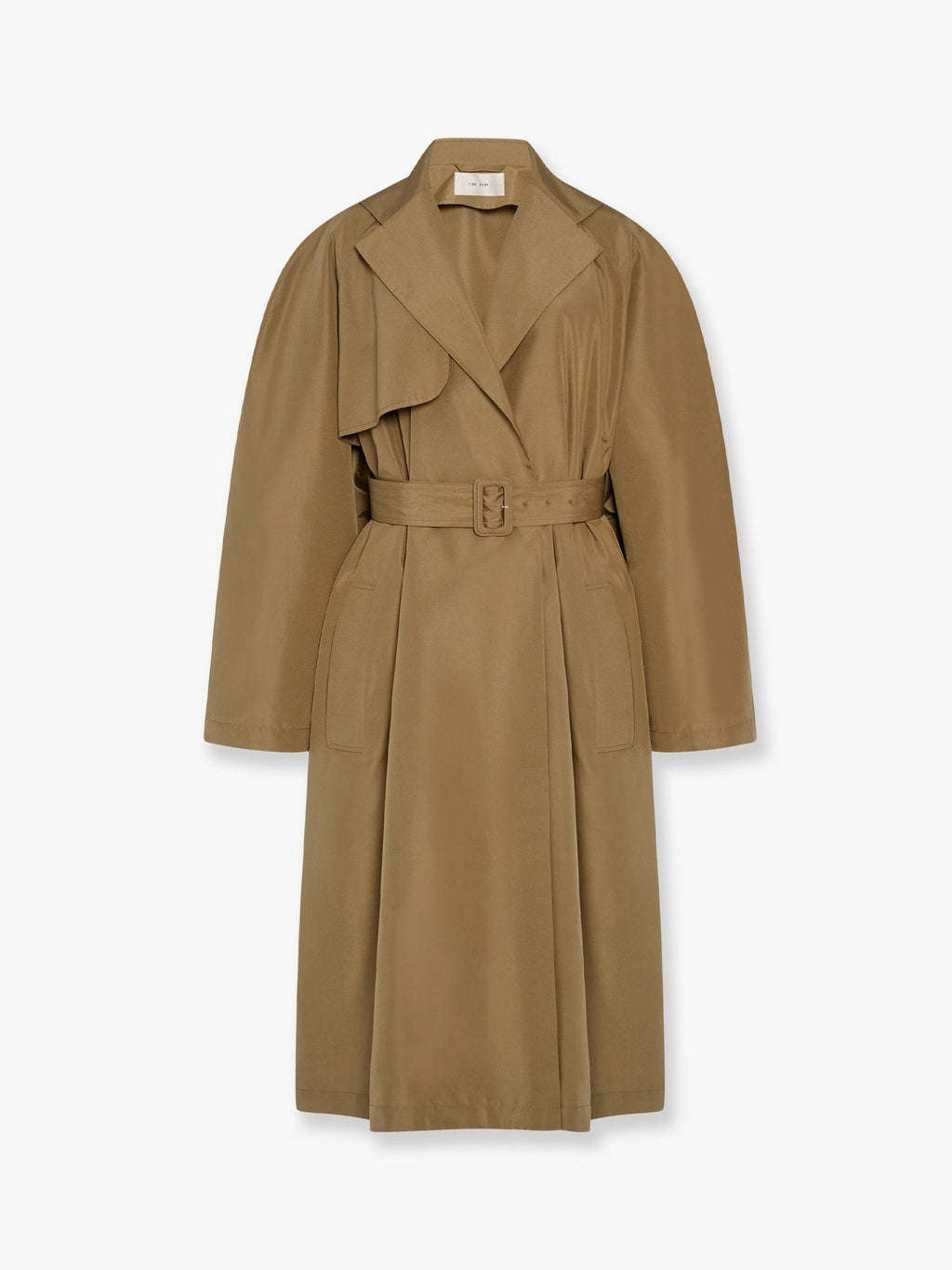 The Row Women's Amapola Ultrafine Silk Trench Coat Beige