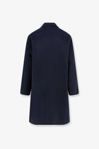 AMARÁNTO Men's Outdoor Wool Coat Blue, view 2