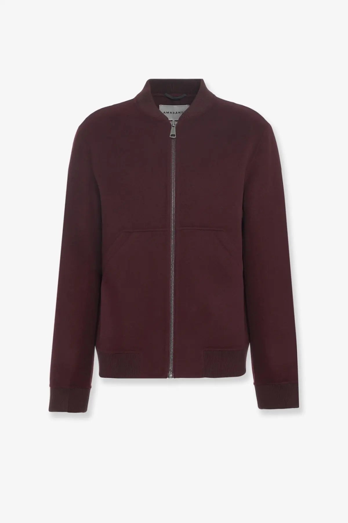 AMARÁNTO Men's Wool and Cashmere Jacket Purple