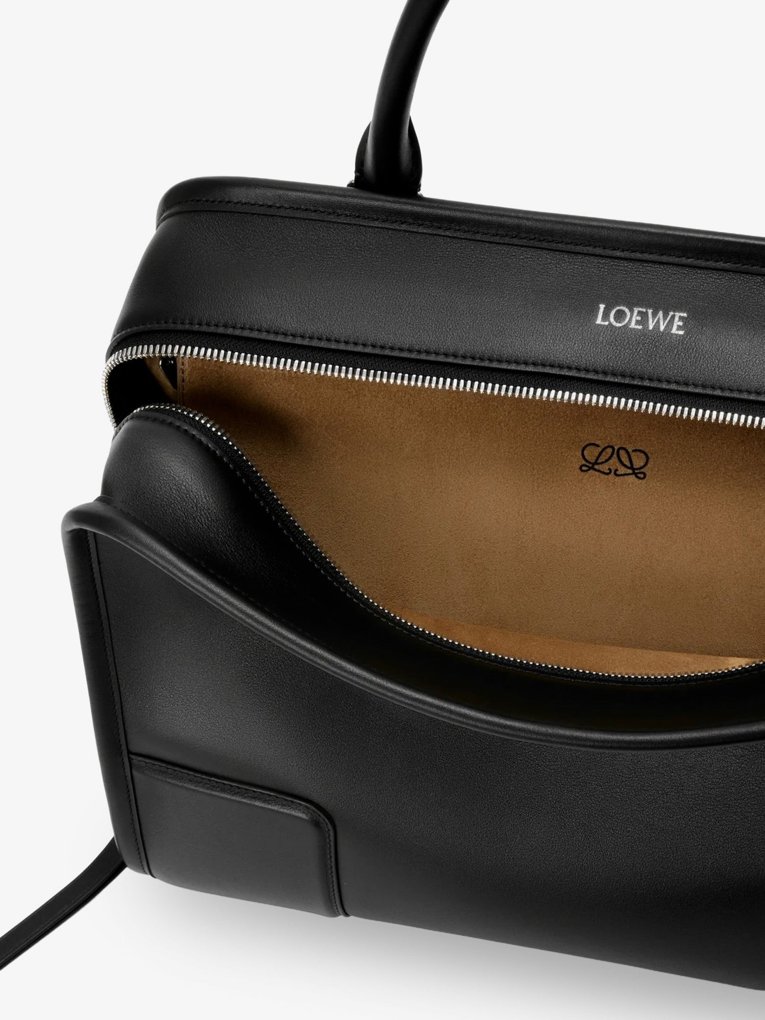 Loewe Women's Amazona Leather Handbag Black