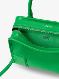 Loewe Women's Amazona Leather Handbag Green