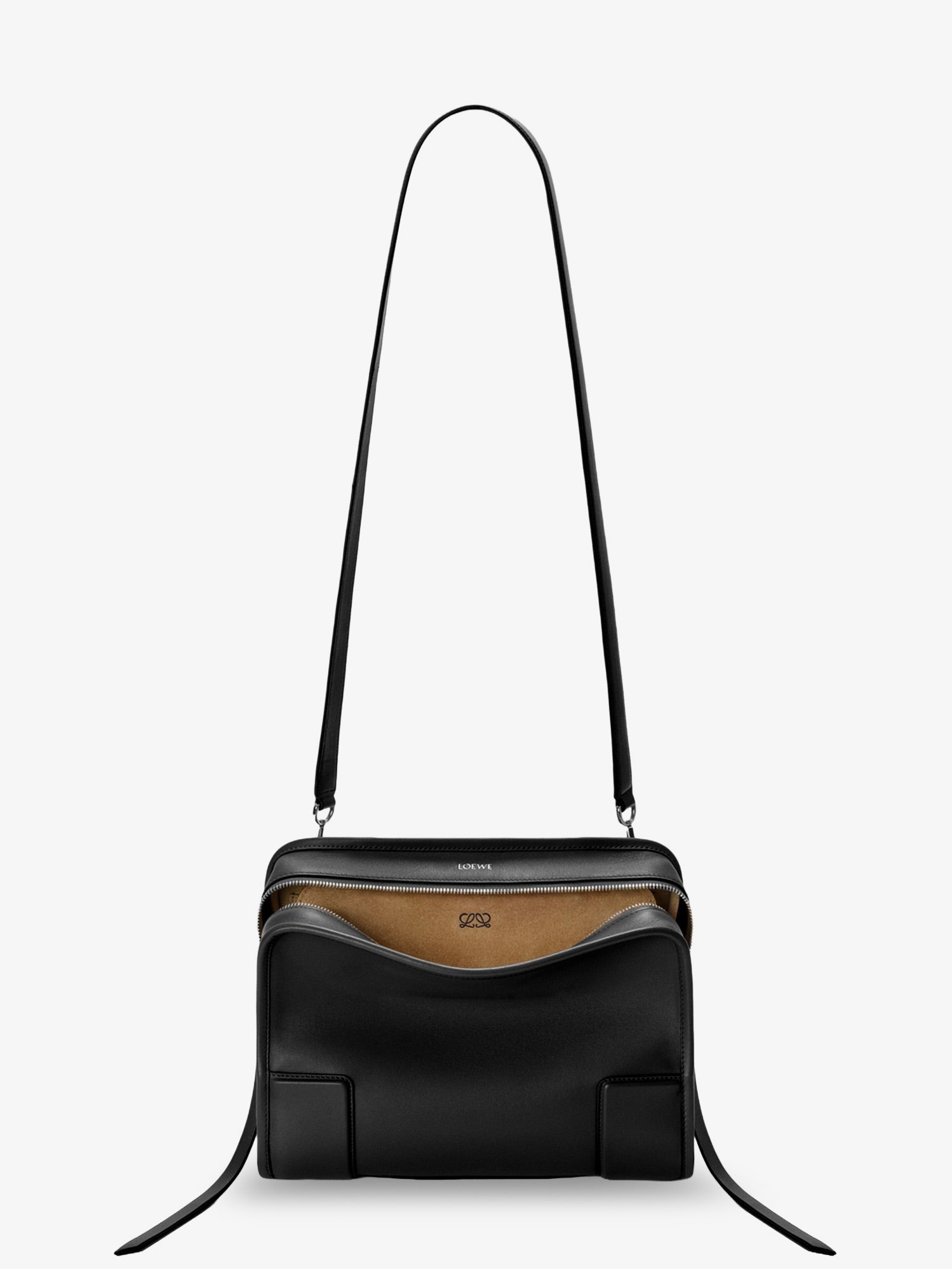 Loewe Women's Amazona Leather Handbag Black