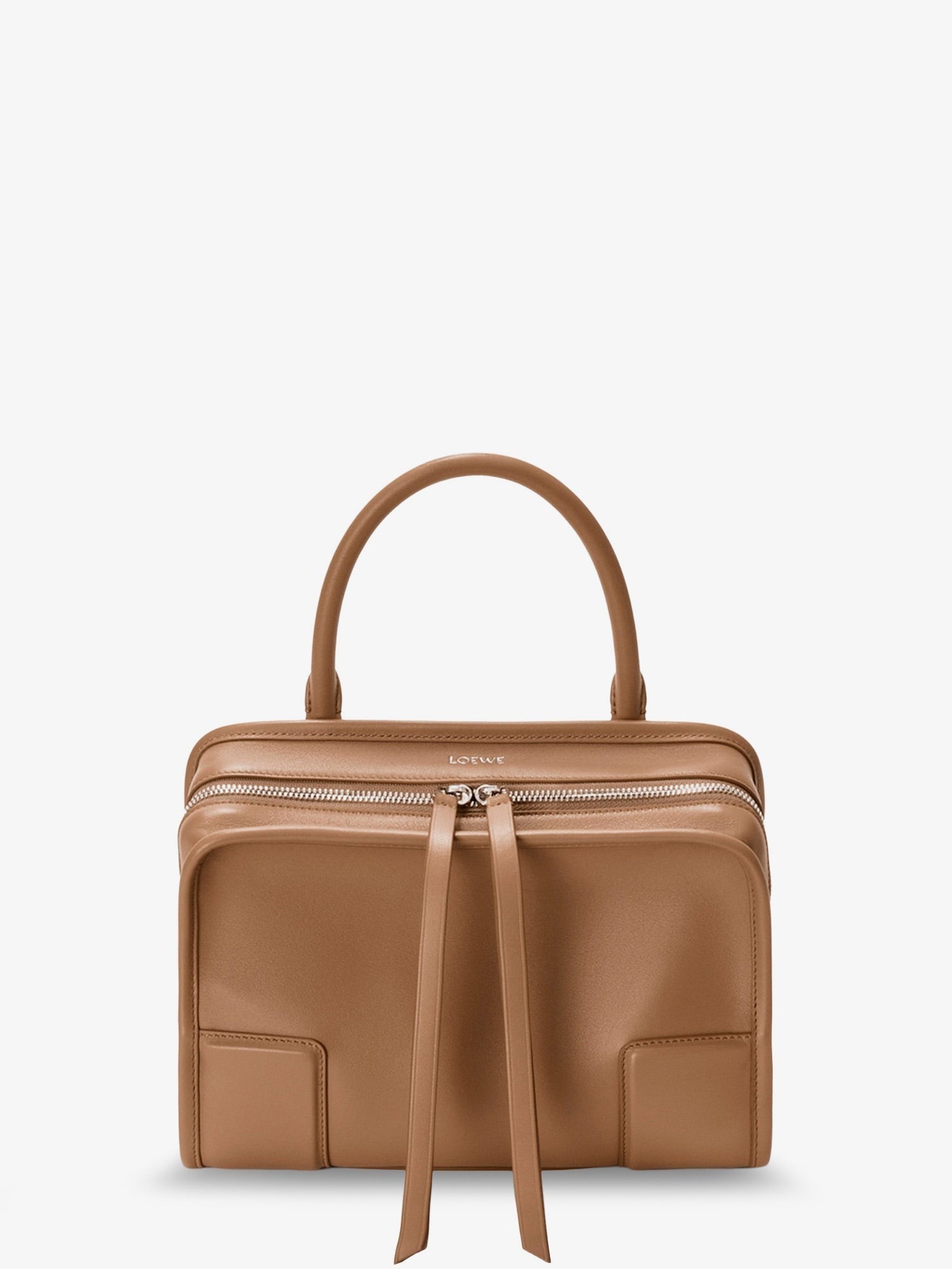 Loewe Women's Amazona Leather Handbag Brown