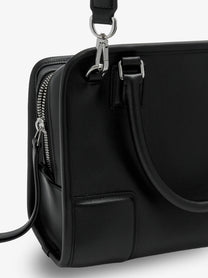 Loewe Women's Amazona Leather Handbag Black, view 5