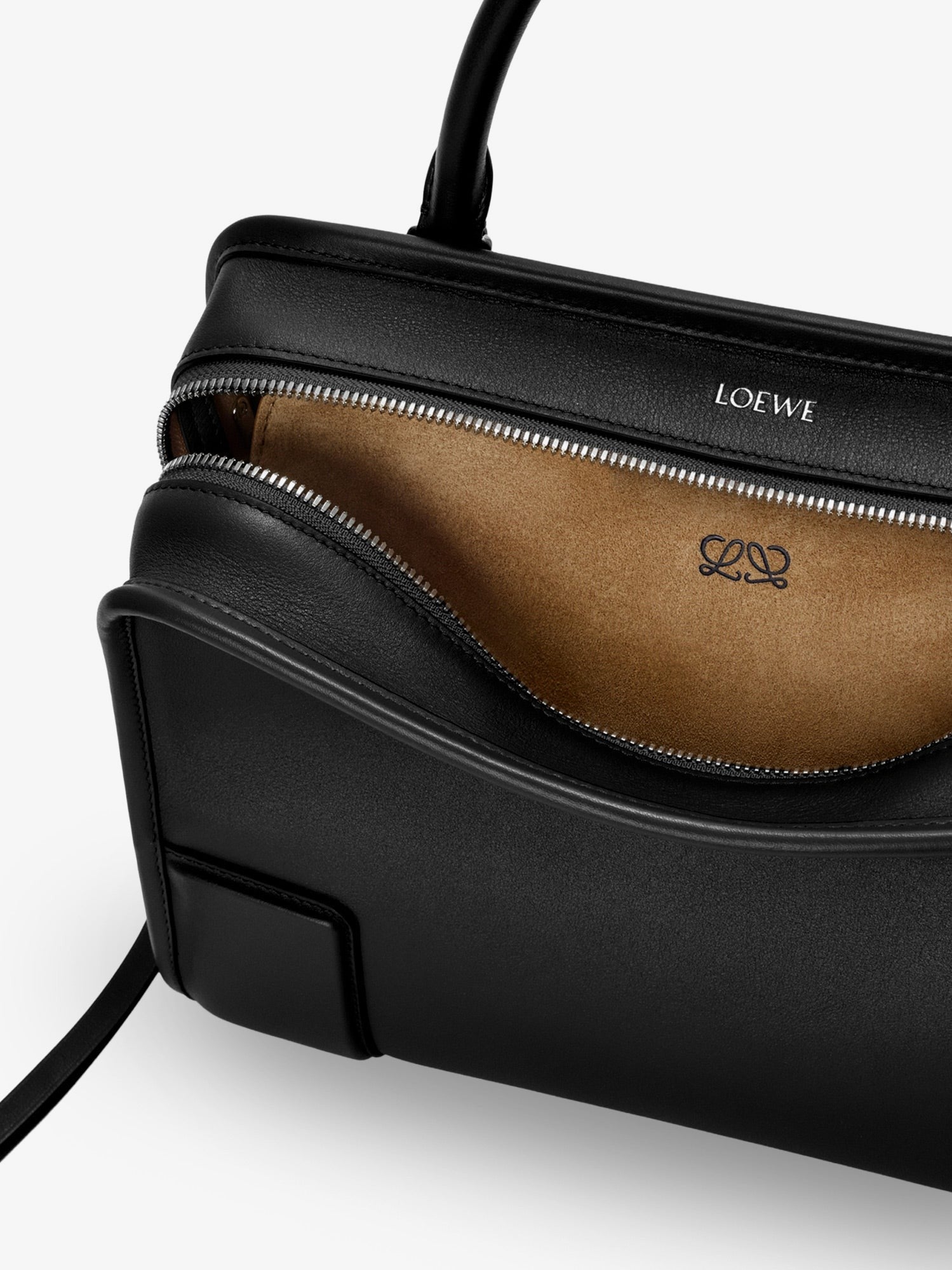 Loewe Women's Amazona Leather Handbag Black