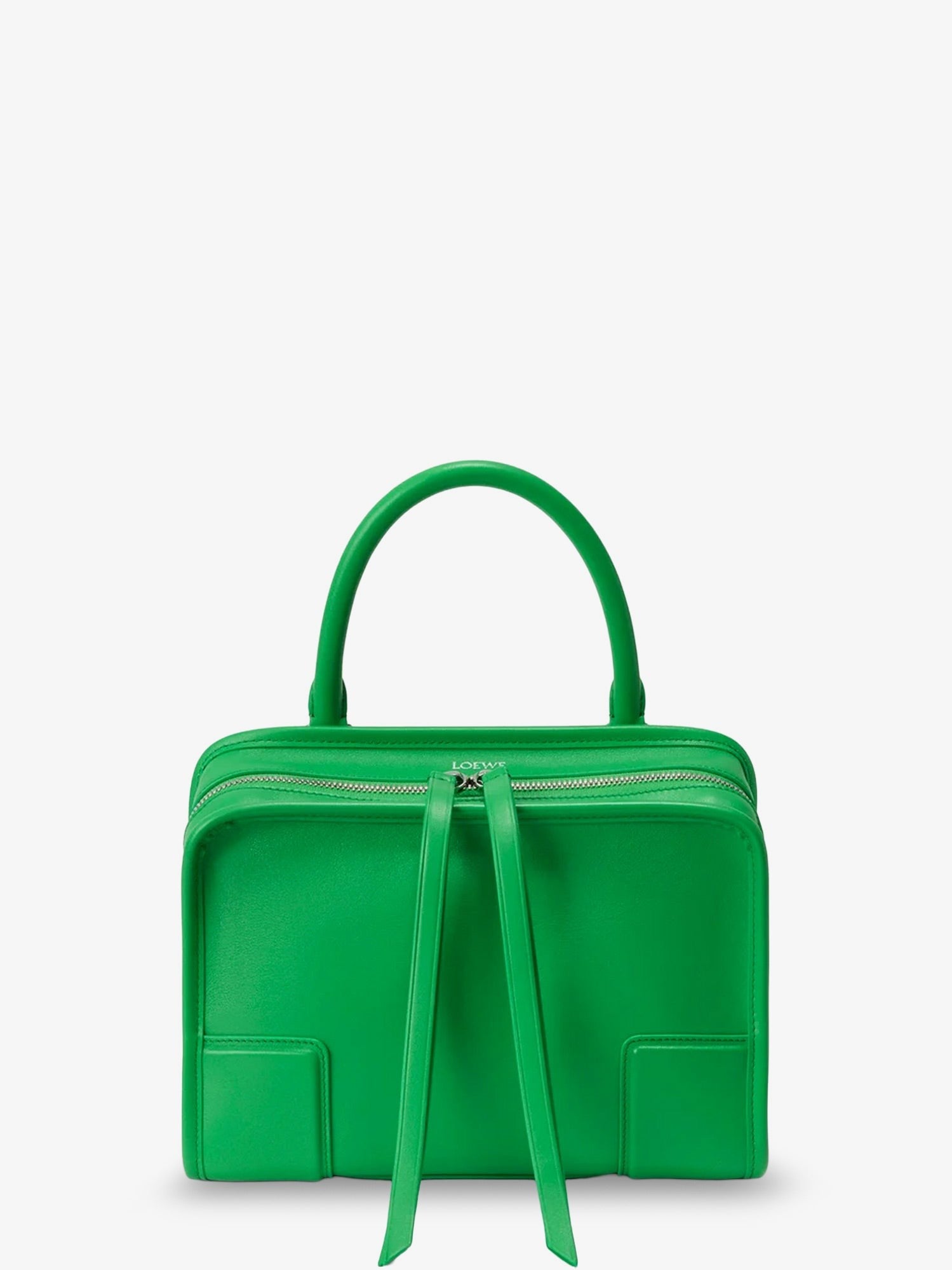 Loewe Women's Amazona Leather Handbag Green