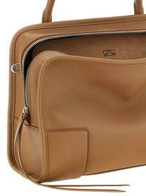 Loewe Amazona Medium Handbag Beige, view 3