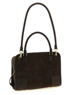 Loewe Amazona Suede Handbag Brown, view 2