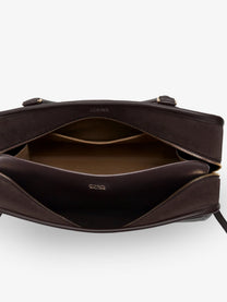 Loewe Women's Amazona Suede Handbag Brown