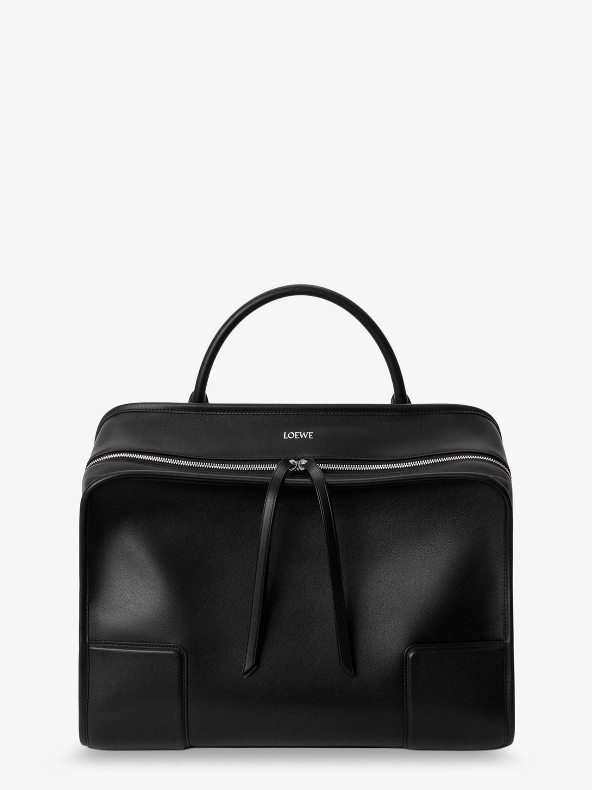 Loewe Men's Amazona XL Leather Handbag Black