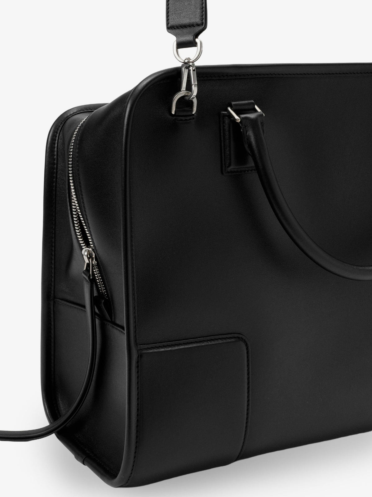 Loewe Men's Amazona XL Leather Handbag Black