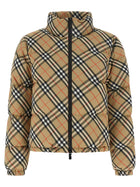 Burberry Ambleside Check Down Jacket Beige