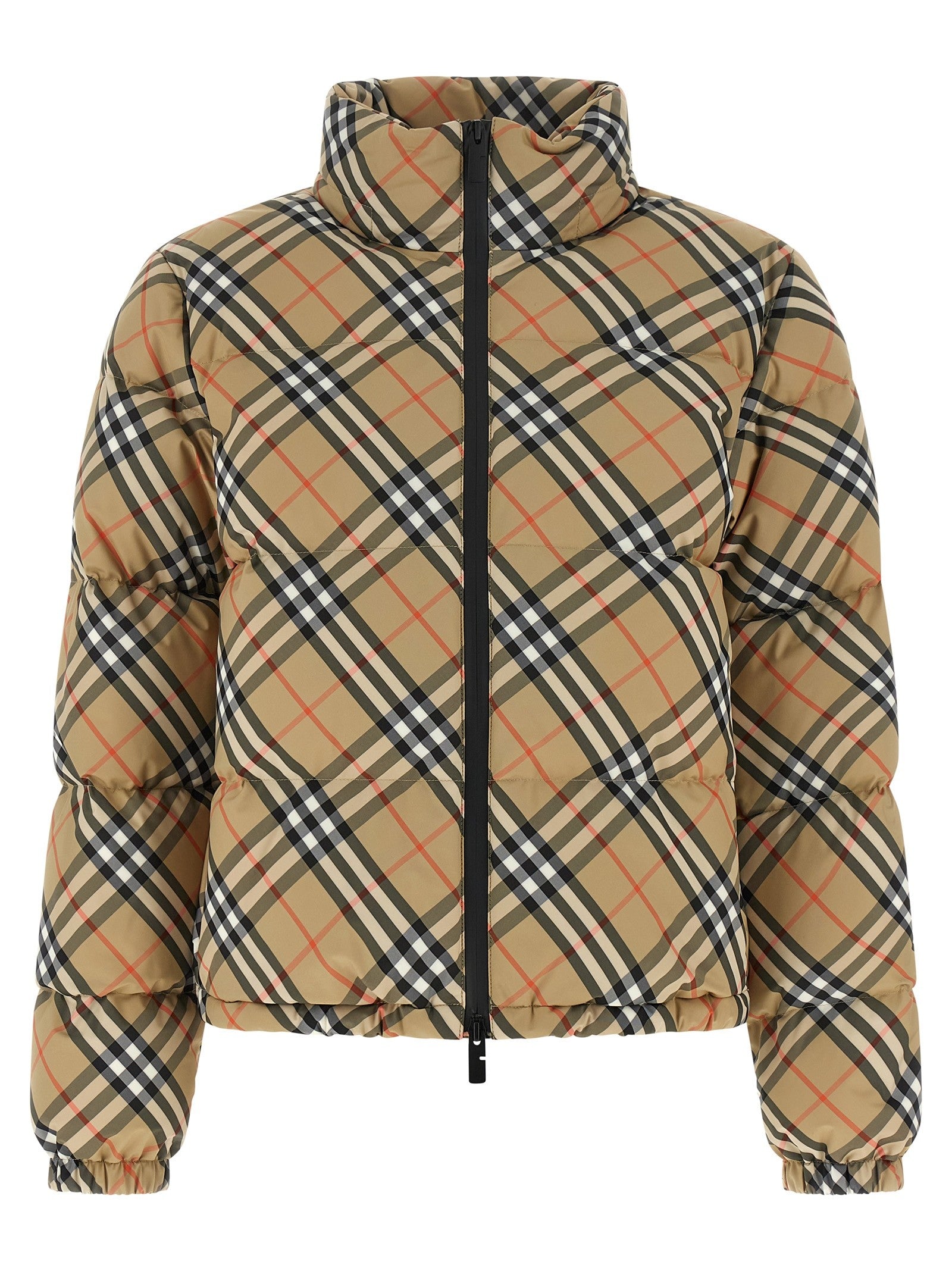 Burberry Ambleside Check Down Jacket Beige