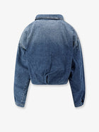 3x1 Women's Amelia Folded Cotton Denim Jacket Blue