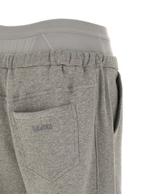 The Attico American Fleece Joggers Grey