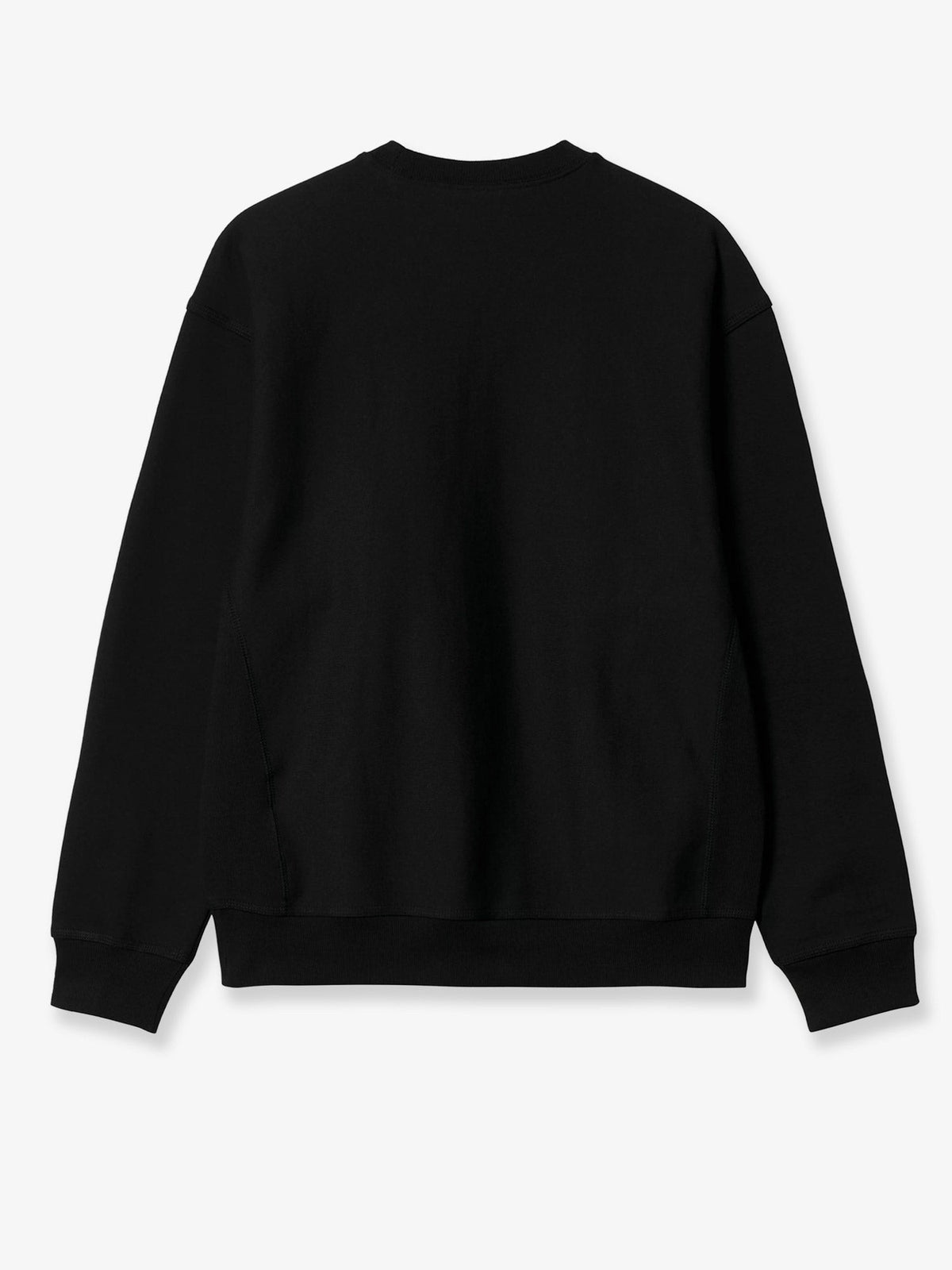 Carhartt Wip Men's American Script Cotton Blend Sweatshirt Black