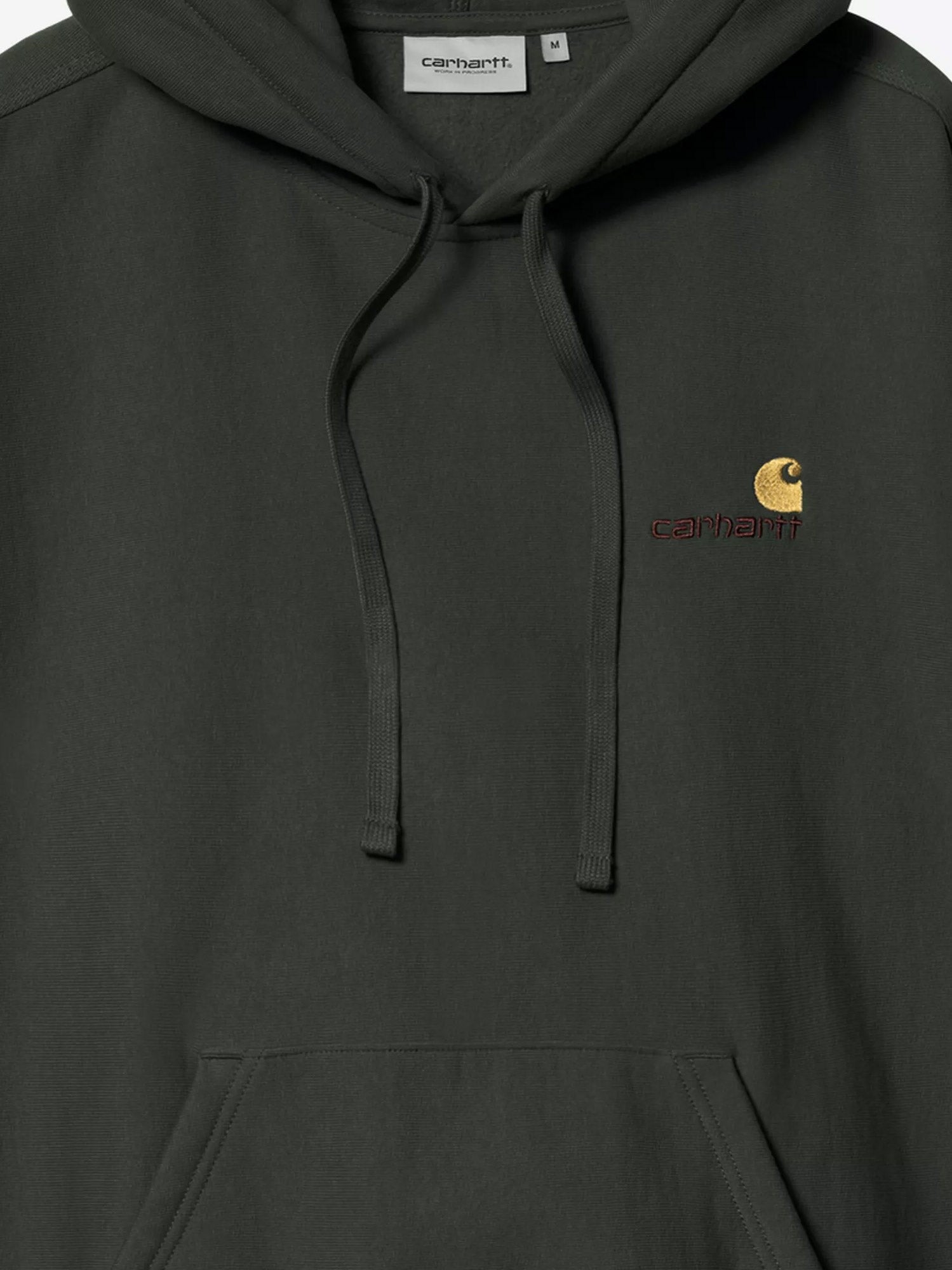 Carhartt Wip Men's American Script Cotton Blend Sweatshirt RAVEN