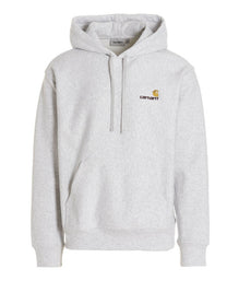 Carhartt Wip American Script Hoodie Grey