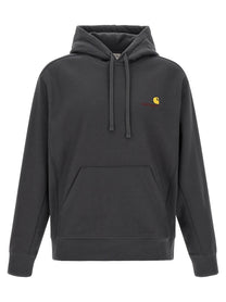 Carhartt Wip American Script Hoodie Grey