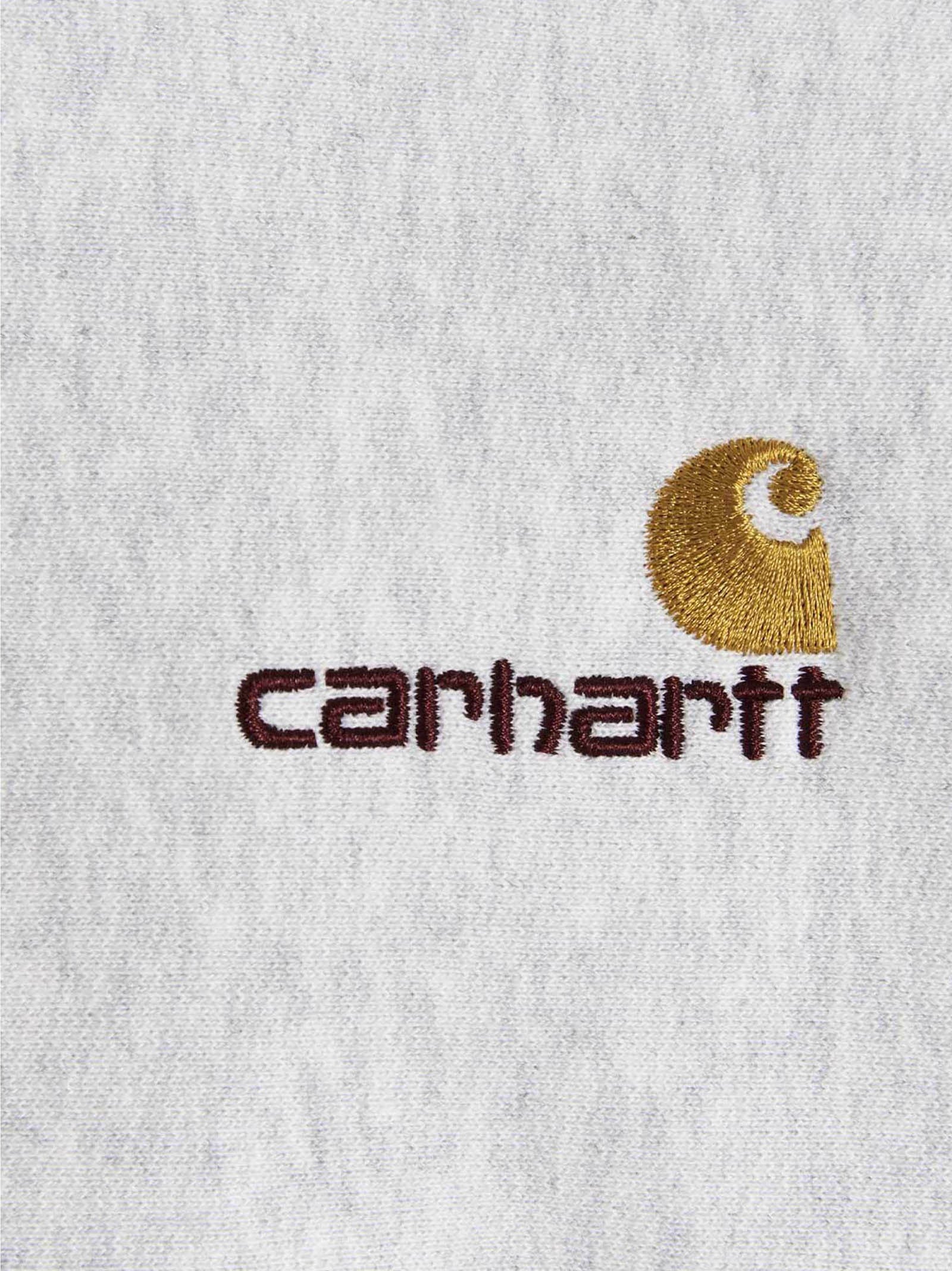 Carhartt Wip American Script Hoodie Grey