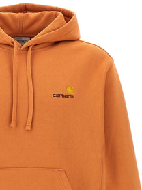 Carhartt Wip American Script Hoodie Orange