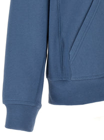 Carhartt Wip American Script Hoodie Blue, view 4