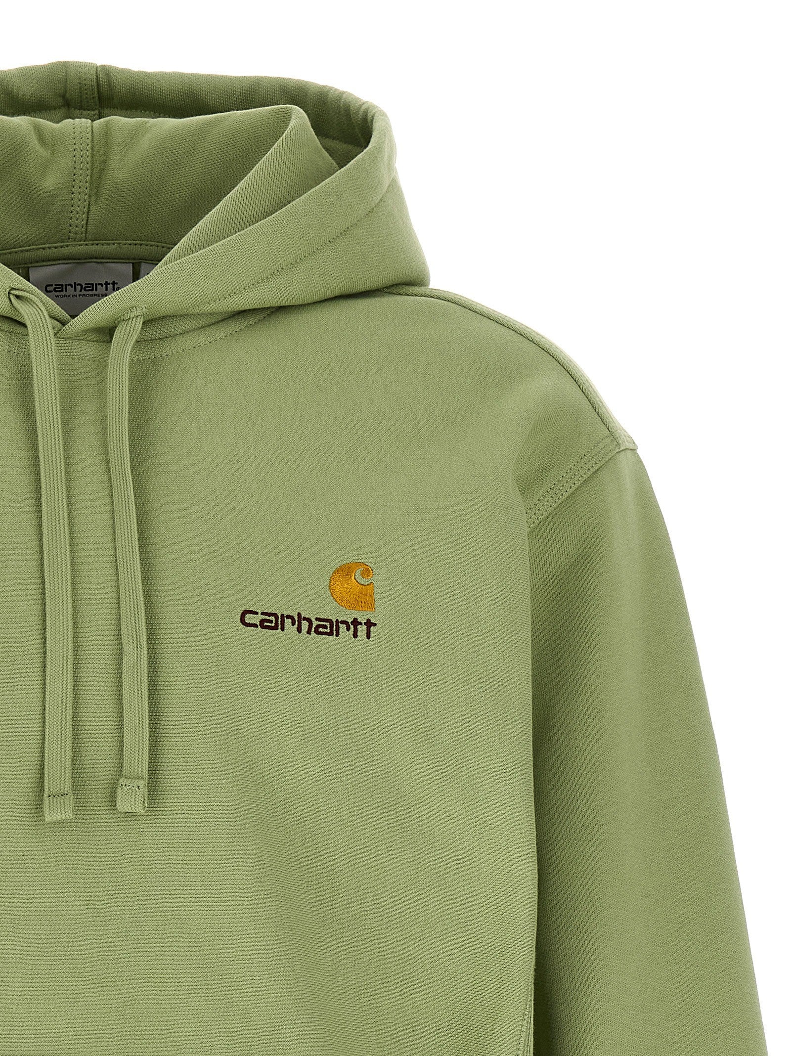Carhartt Wip American Script Hoodie Green