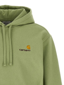Carhartt Wip American Script Hoodie Green