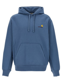Carhartt Wip American Script Hoodie Blue