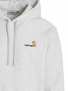 Carhartt Wip American Script Hoodie Grey, view 3