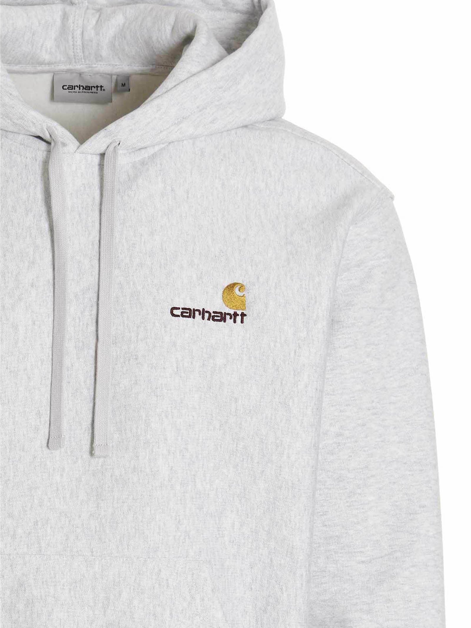 Carhartt Wip American Script Hoodie Grey