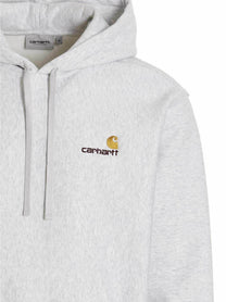 Carhartt Wip American Script Hoodie Grey