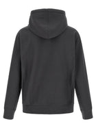 Carhartt Wip American Script Hoodie Grey, view 2