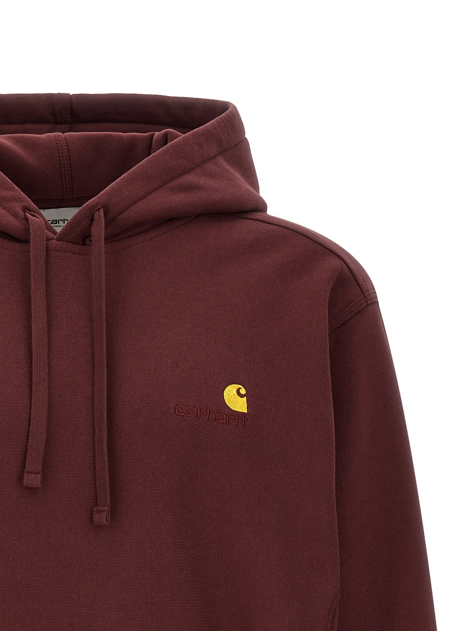 Carhartt Wip American Script Hoodie Red