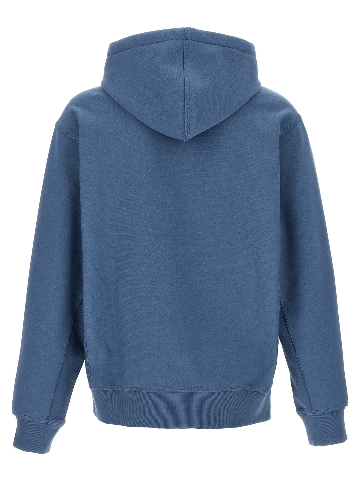 Carhartt Wip American Script Hoodie Blue, view 2