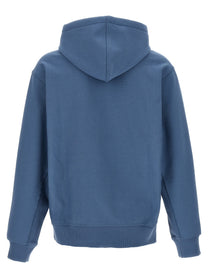 Carhartt Wip American Script Hoodie Blue, view 2