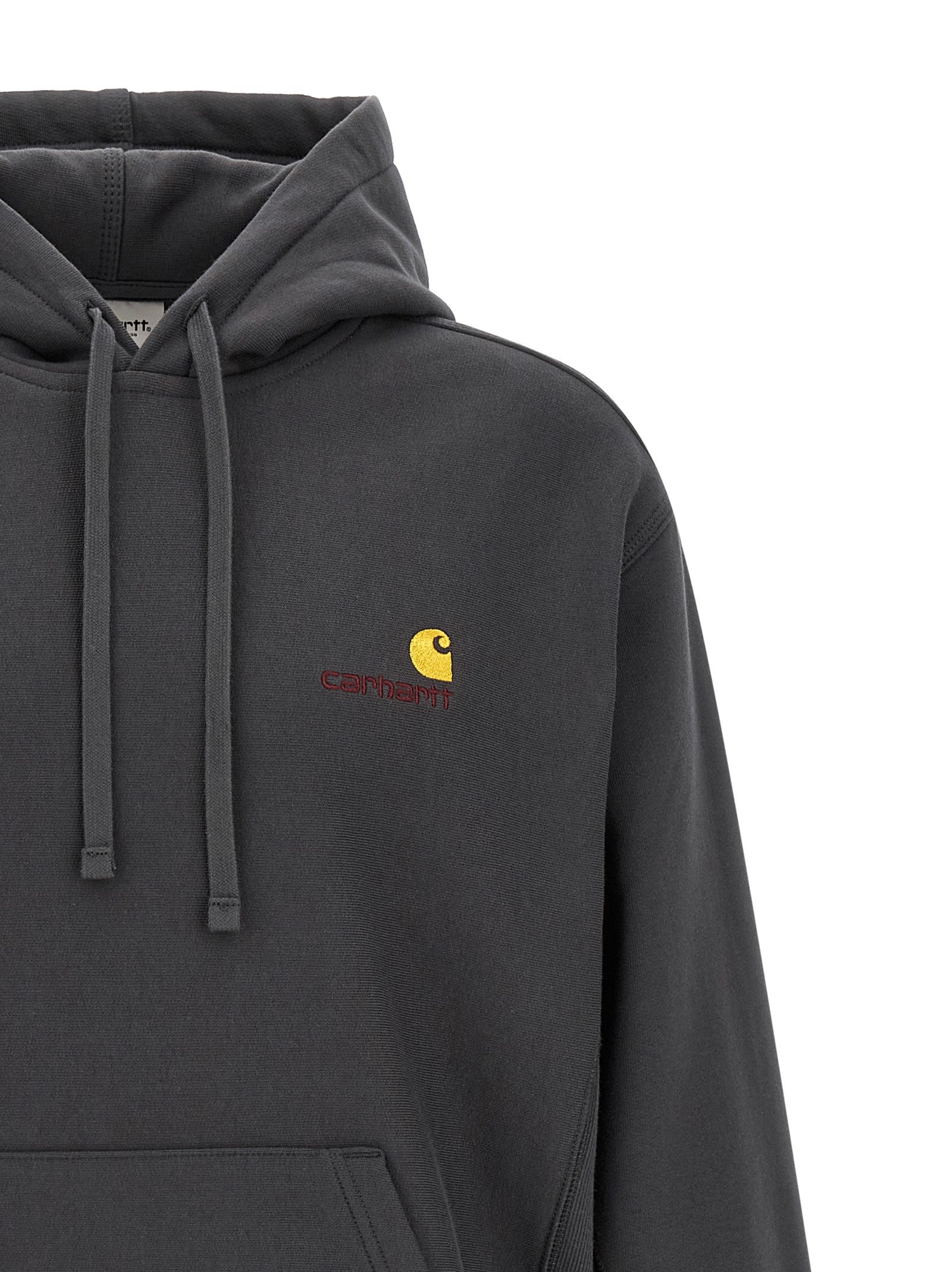 Carhartt Wip American Script Hoodie Grey