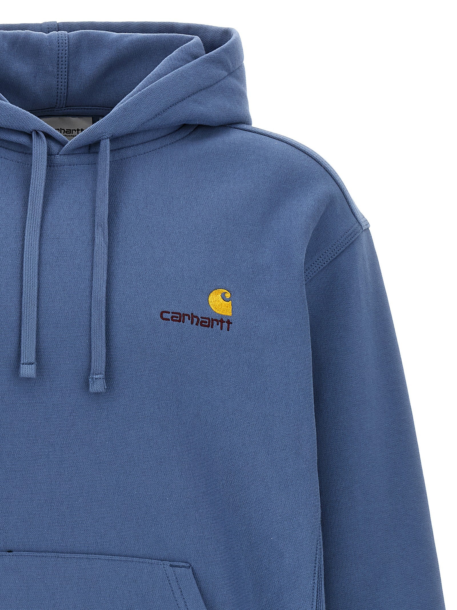 Carhartt Wip American Script Hoodie Blue