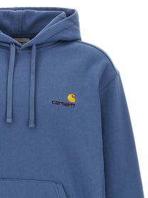 Carhartt Wip American Script Hoodie Blue