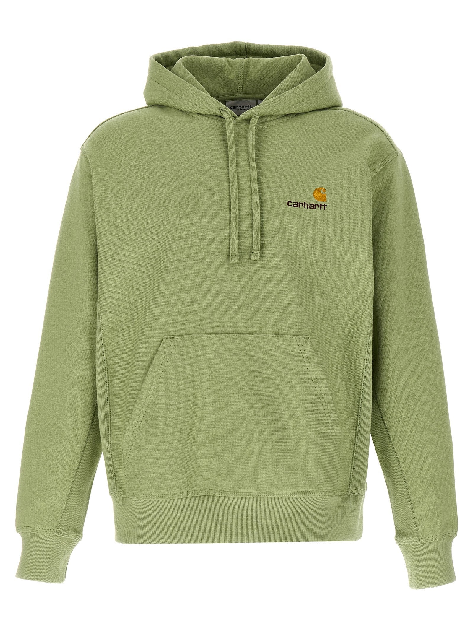 Carhartt Wip American Script Hoodie Green