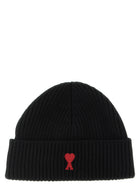 Ami Paris Ami De Cœur Beanie Black