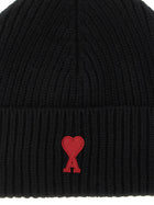 Ami Paris Ami De Cœur Beanie Black, view 3