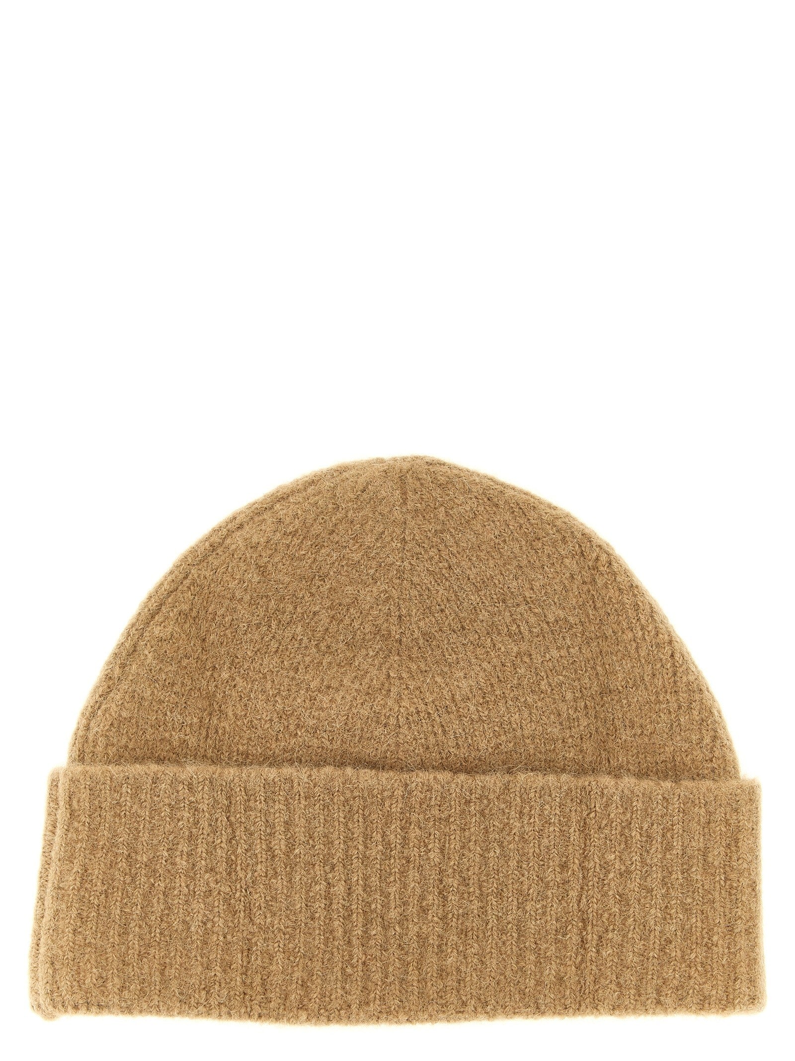 Ami Paris Ami De Cœur Beanie Beige