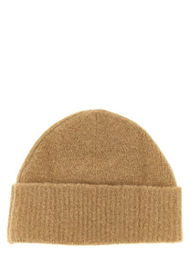 Ami Paris Ami De Cœur Beanie Beige