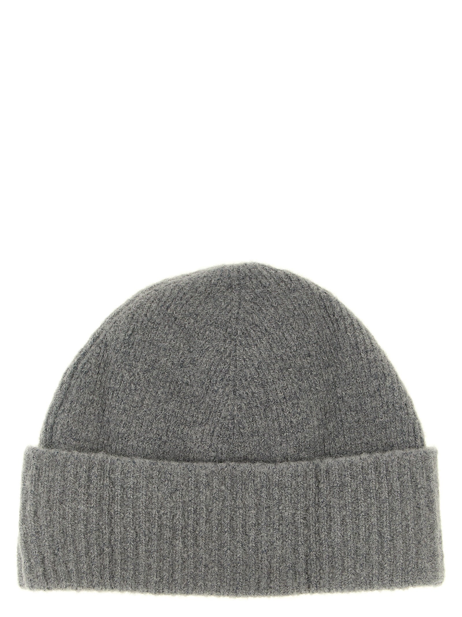 Ami Paris Ami De Cœur Beanie Grey