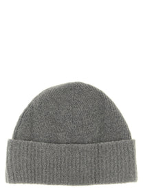 Ami Paris Ami De Cœur Beanie Grey