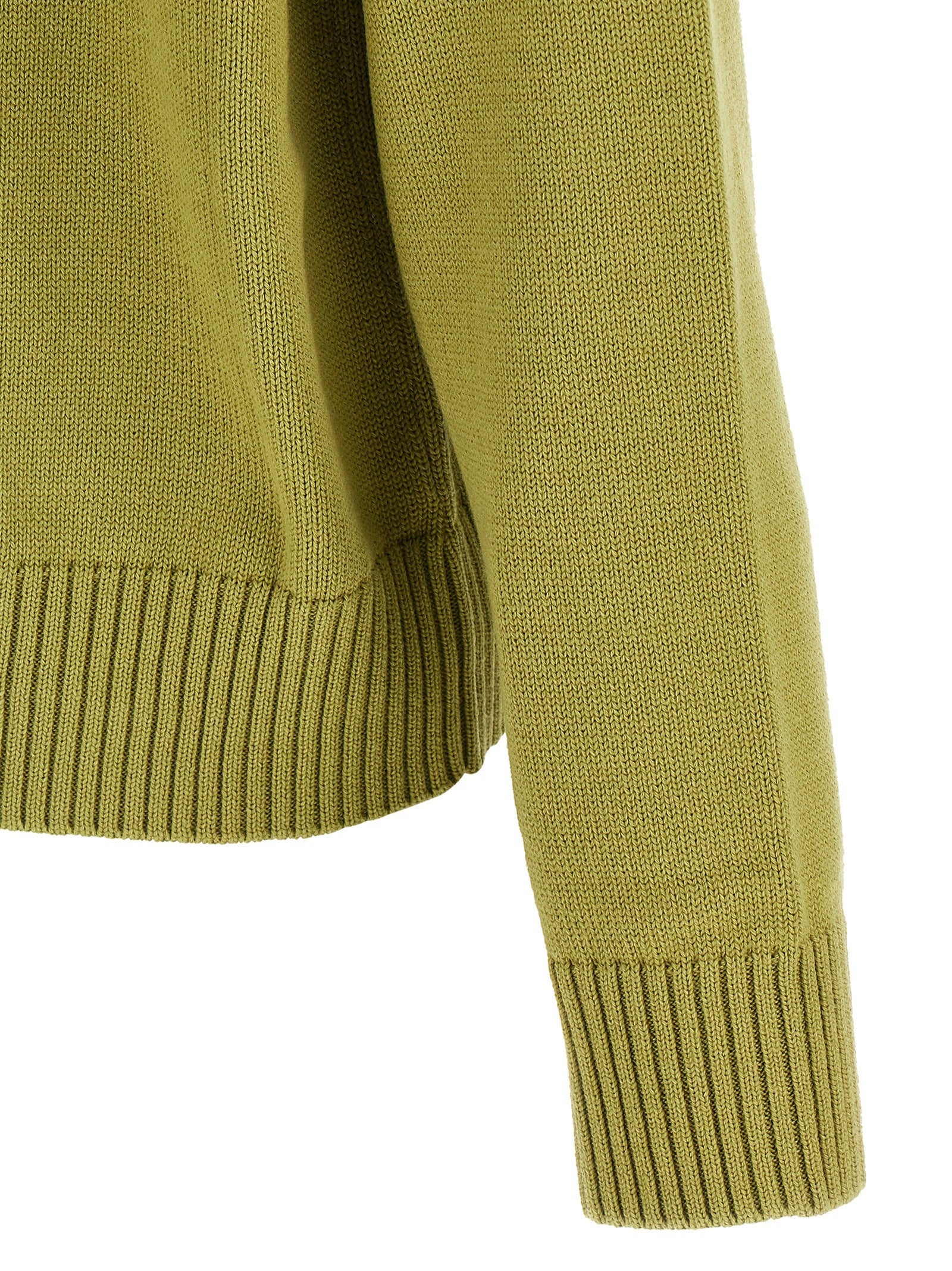 Ami Paris Ami De Coeur Cardigan Green