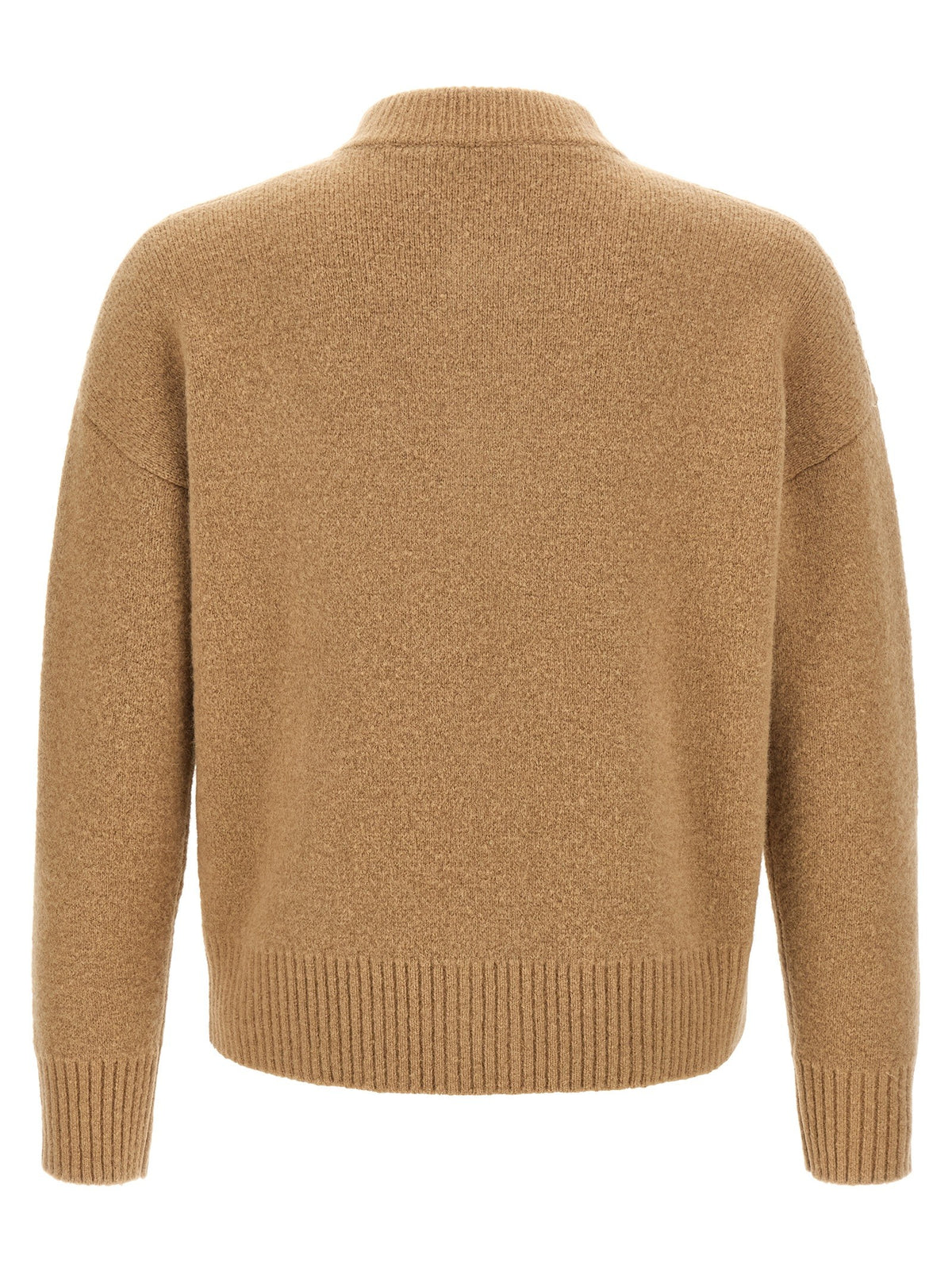Ami Paris Ami De Cœur Cardigan Beige