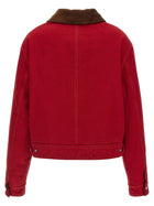 Ami Paris Ami De Coeur Jacket Red, view 2