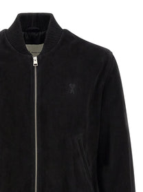 Ami Paris Ami De Coeur Jacket Black